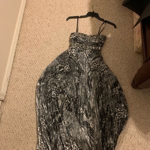 Cache snake print dress